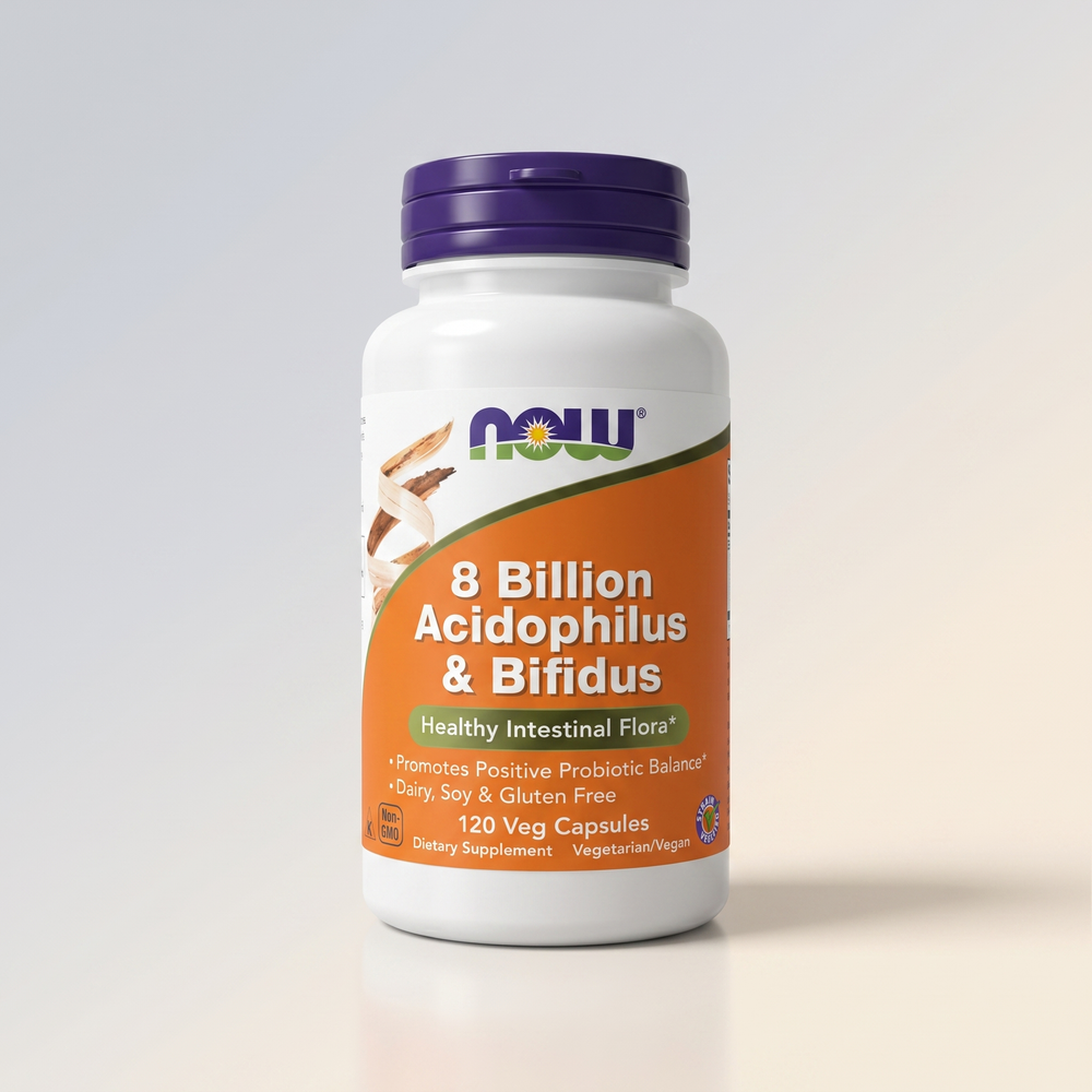 NOW 8 Billion Acidophilus Bifidus