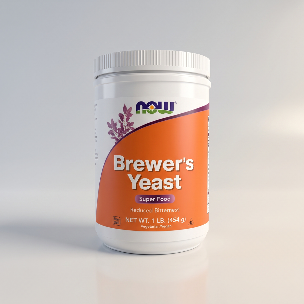 A1, Brewers Yeast Powder 1 Lb, Now