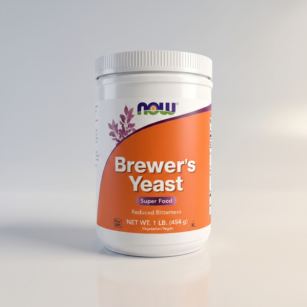 A1, Brewers Yeast Powder 1 Lb, Now