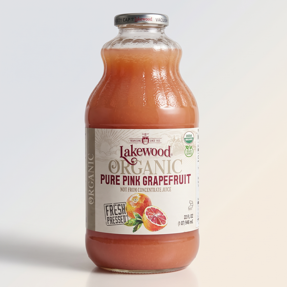 Organic Pink Grapefruit Juice