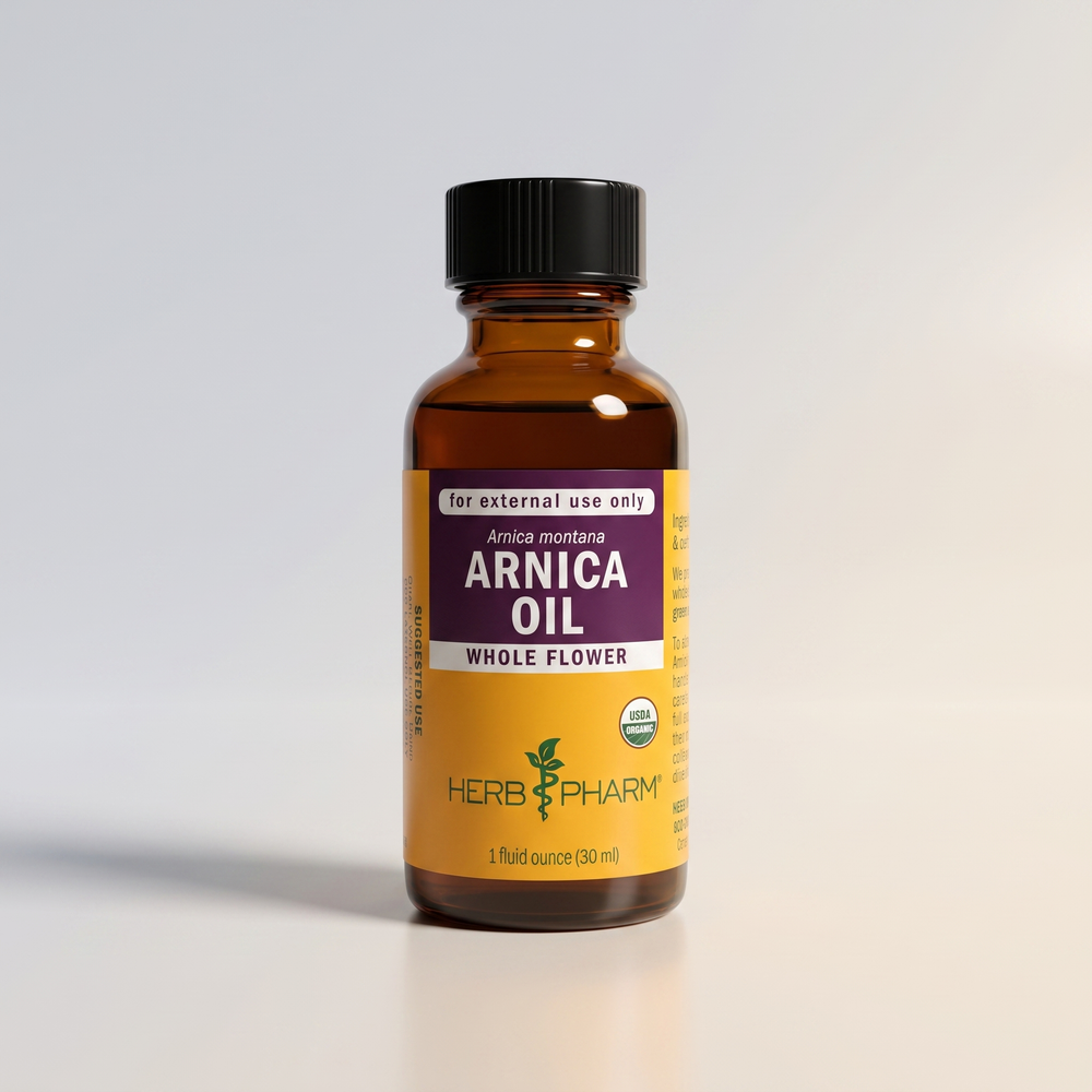 J5, Herb Pharm Arnica Oil 1oz (03/30)