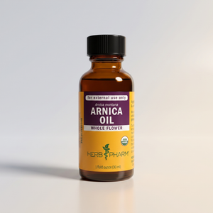 J5, Herb Pharm Arnica Oil 1oz (03/30)