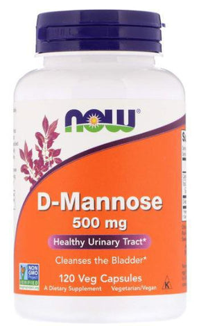 G6, NOW D-Mannose 500mg 120ct