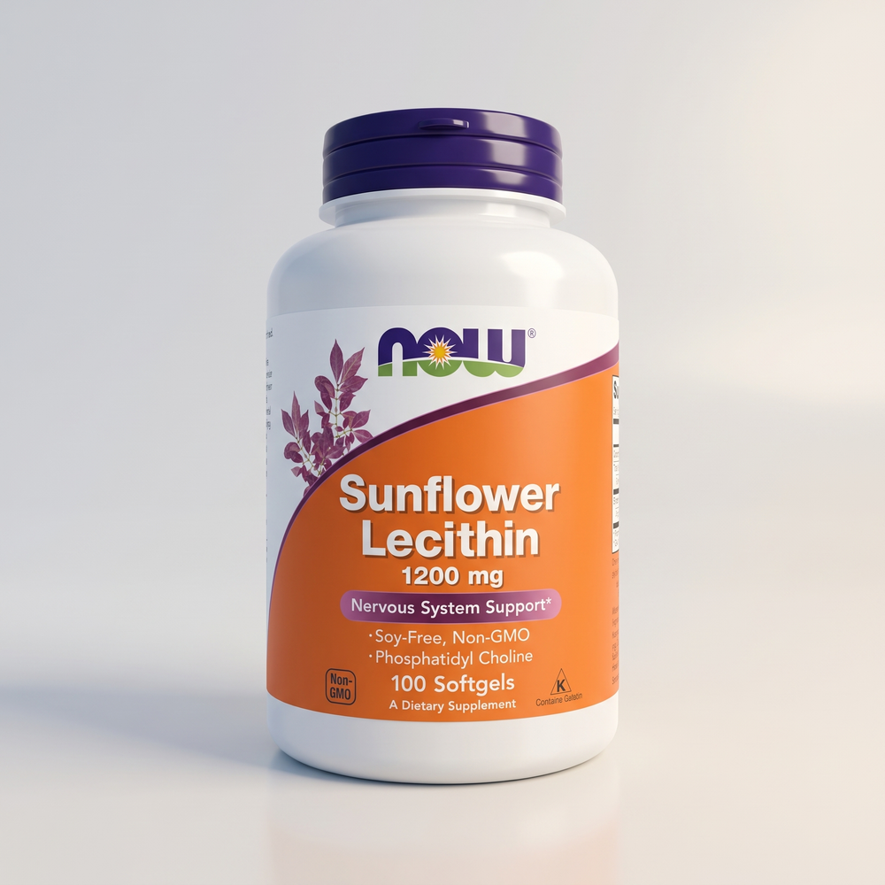 E4, SUNFL LECITHIN 1200mg 100 SGELS