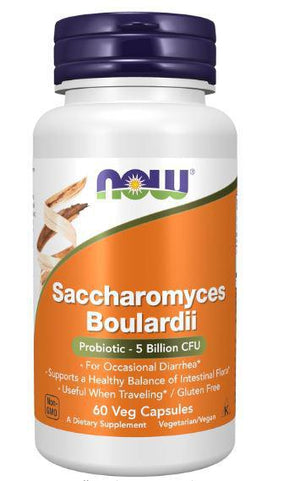 Saccharomyces Boulardii Probiotic, NOW