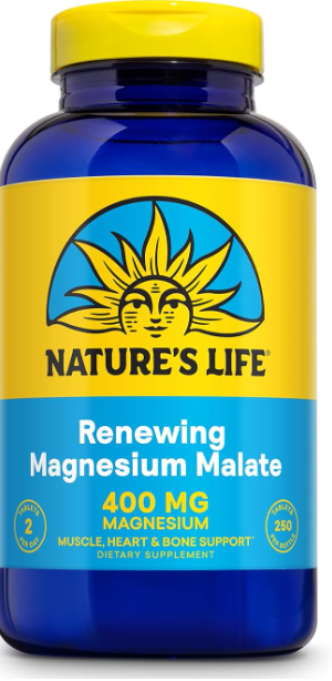 Nature's Life, Magnesium Malate 400 mg