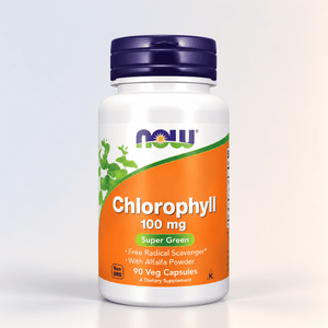 Chlorophyll, 100 mg, 90 Veg Caps, NOW
