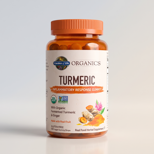 I5, GOL Organics Turmeric 120ct GUMMY