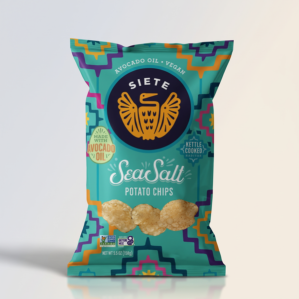 Siete Sea Salt Kettle Chips - 5.5oz
