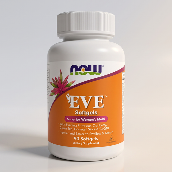 D5-R, NOW, Multivitamin, Eve Women 90 Softgels (09/27)