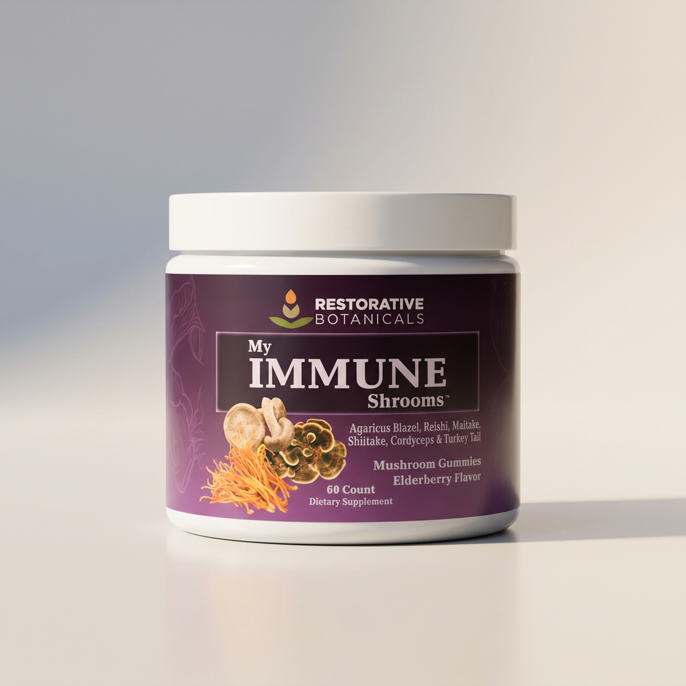 H4, My Immune Shrooms, Gummies, Restorative Botanicals
