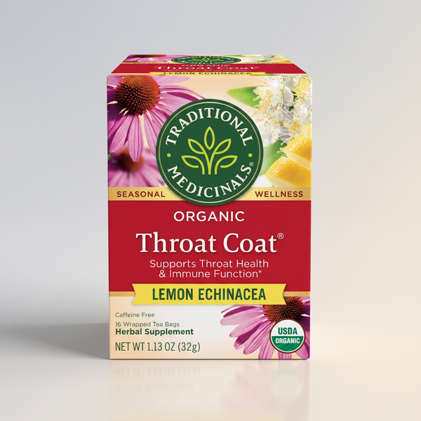 Throat Coat, Lemon Echinacea, Trad Med