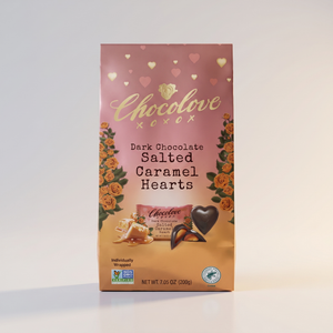 Chocolove Dark Chocolate Salted Caramel Hearts