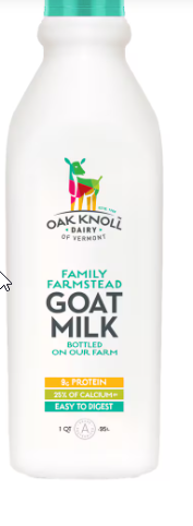 Goat milk, Oat Knoll