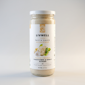 Cauliflower Alfredo Pasta Sauce, 16oz, Livwell