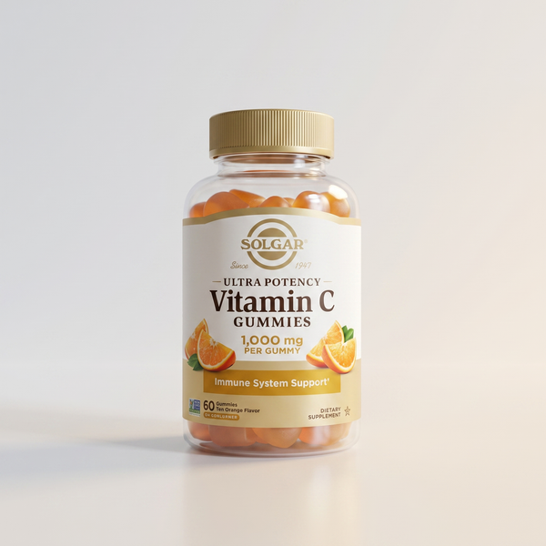 C3, Vitamin C 1000mcg Gummies 60ct, Solgar