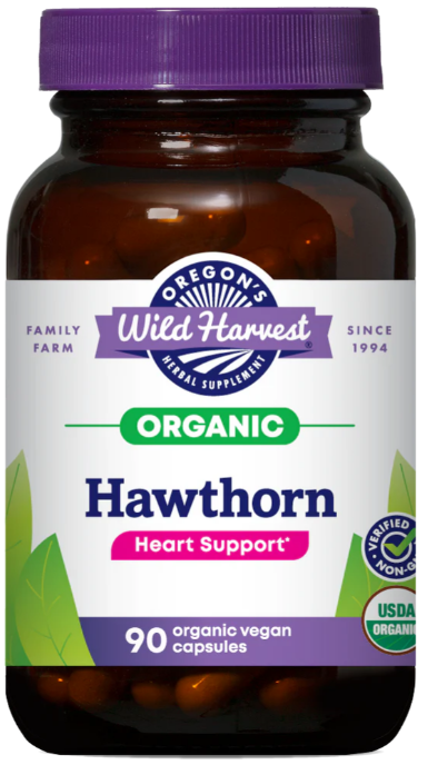 H4,  Hawthorn, Organic, Oregon's Wild Harvest