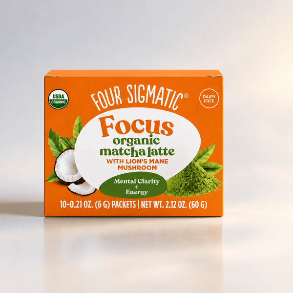 H3 & Tea Shelf, Maitake Matcha Latte, Organic, Four Sigmatic