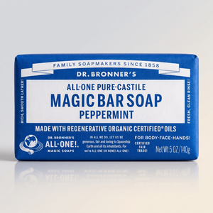 Peppermint, Organic Castl Bar, Dr. Bronner's
