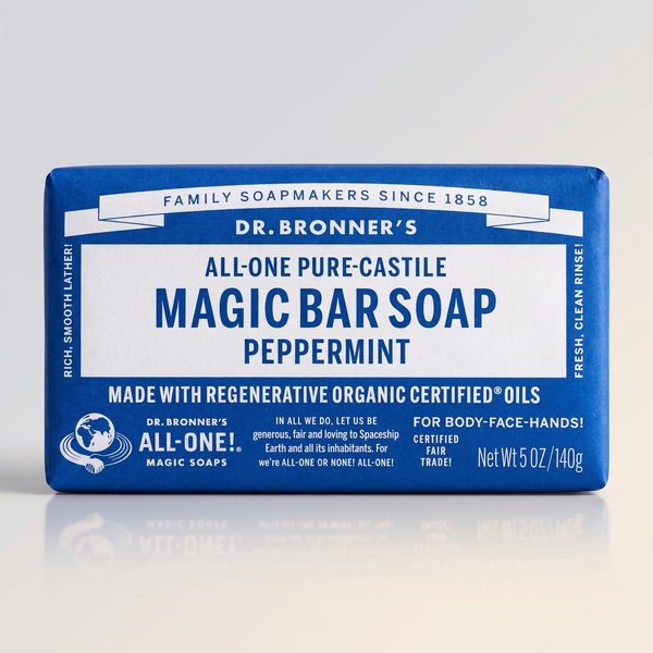 Peppermint, Organic Castl Bar, Dr. Bronner's