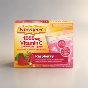 C4, Emergen-C,1000 mg Vitamin C,