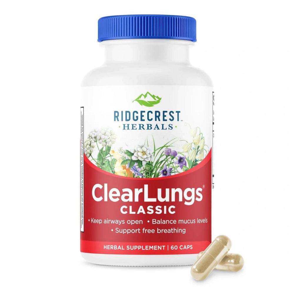 H4 ClearLungs, Respiratory, Ridgecrest Herbals