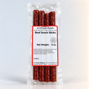 Beef Snack Sticks 4oz, 8 O'Clock