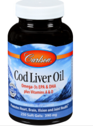 E1, Cod Liver Oil, Carlson Labs Norwegian
