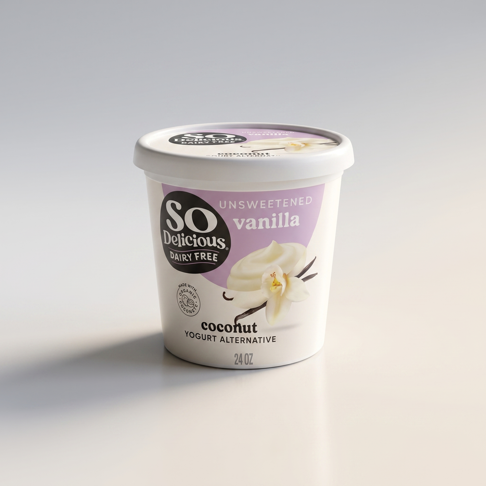 UNsweetened Vanilla Coconut Yogurt DF, 24oz, So Delicious