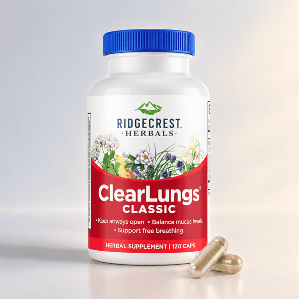 ClearLungs, Respiratory, Ridgecrest Herbals
