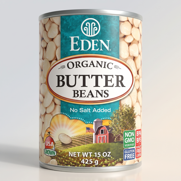 Butter Beans, Eden, Organic