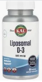 D3, Liposomal D3 30 VCAPS, Kal