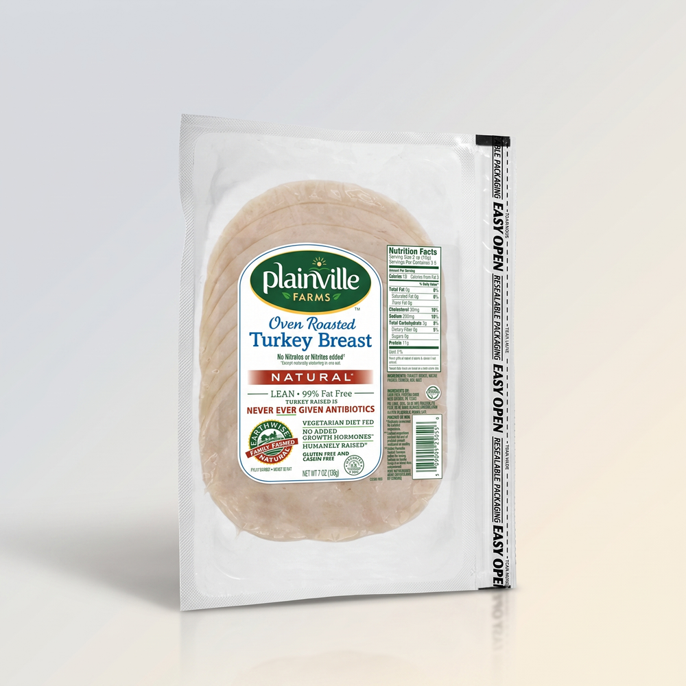 Turkey Breast Sliced - Plainville Farms