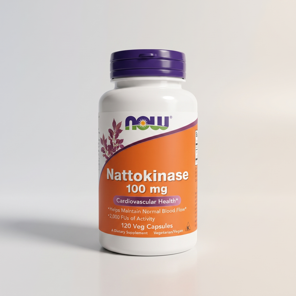 I1, NATTOKINASE 100MG 120 VCAPS, NOW