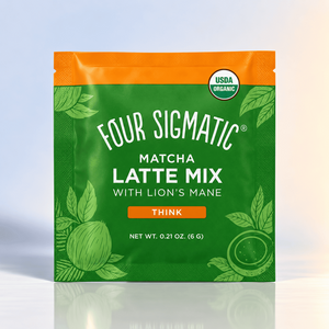 H3 & Tea Shelf, Maitake Matcha Latte, Organic, Four Sigmatic