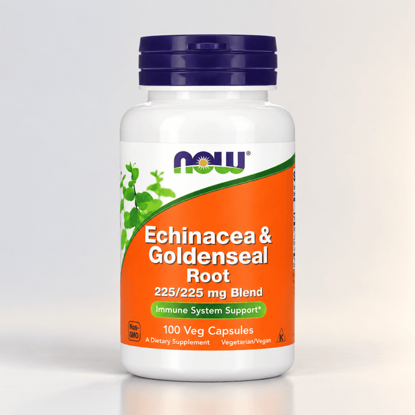 Echinacea & Goldenseal ROOT 225mg 100 CAPS, NOW