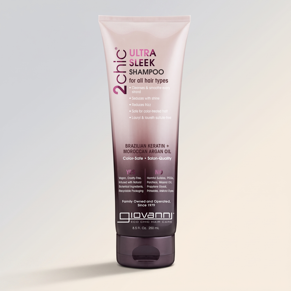 Giovanni 2Chic Ultra Sleek Shampoo 8.5 Fl Oz Liq