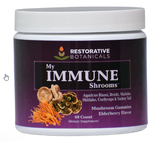 H4, My Immune Shrooms, Gummies, Restorative Botanicals