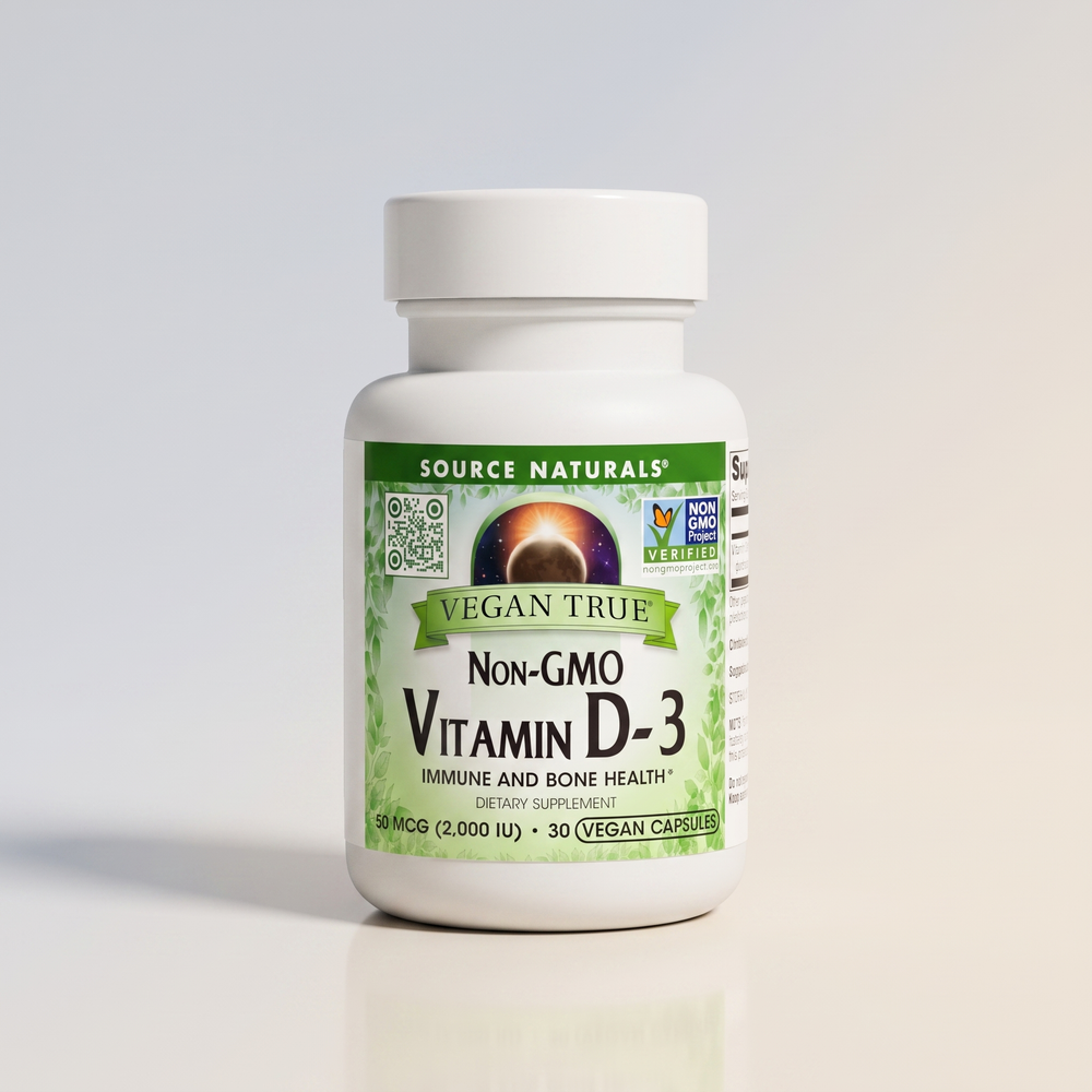 D1, Source Naturals Vegan Vit. D 2000iu (04/29)