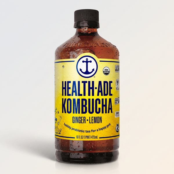 Ginger Lemon Kombucha, Health Ade