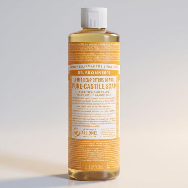 Castile Liquid Soap Citrus Orange
