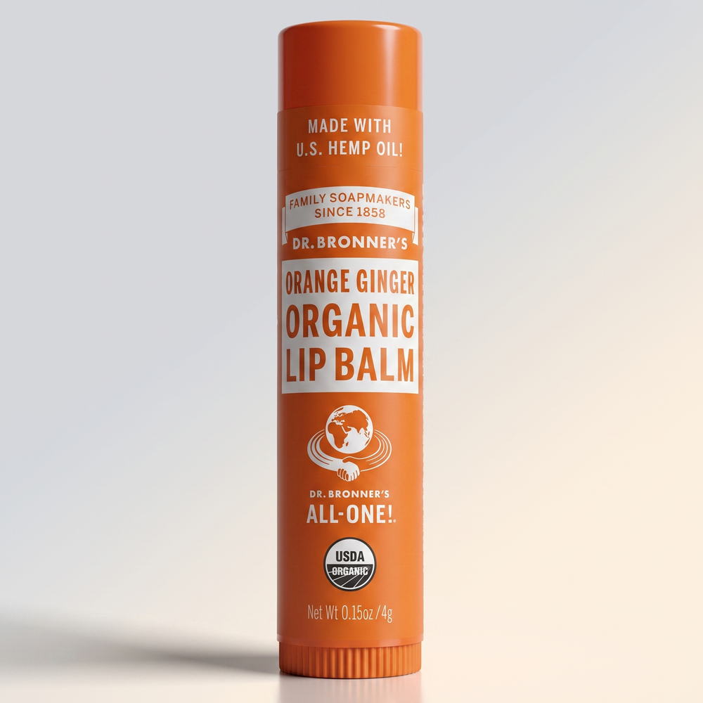 Lip Balm, Orange Ginger, Dr. Bronner's