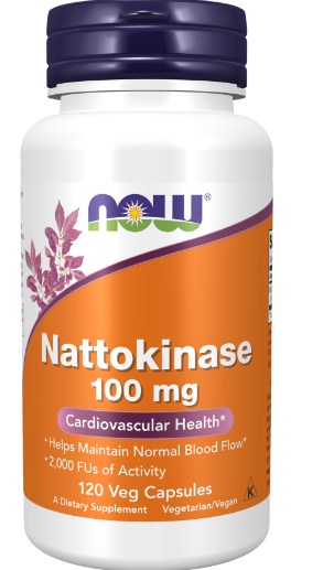 I1, NATTOKINASE 100MG 120 VCAPS, NOW