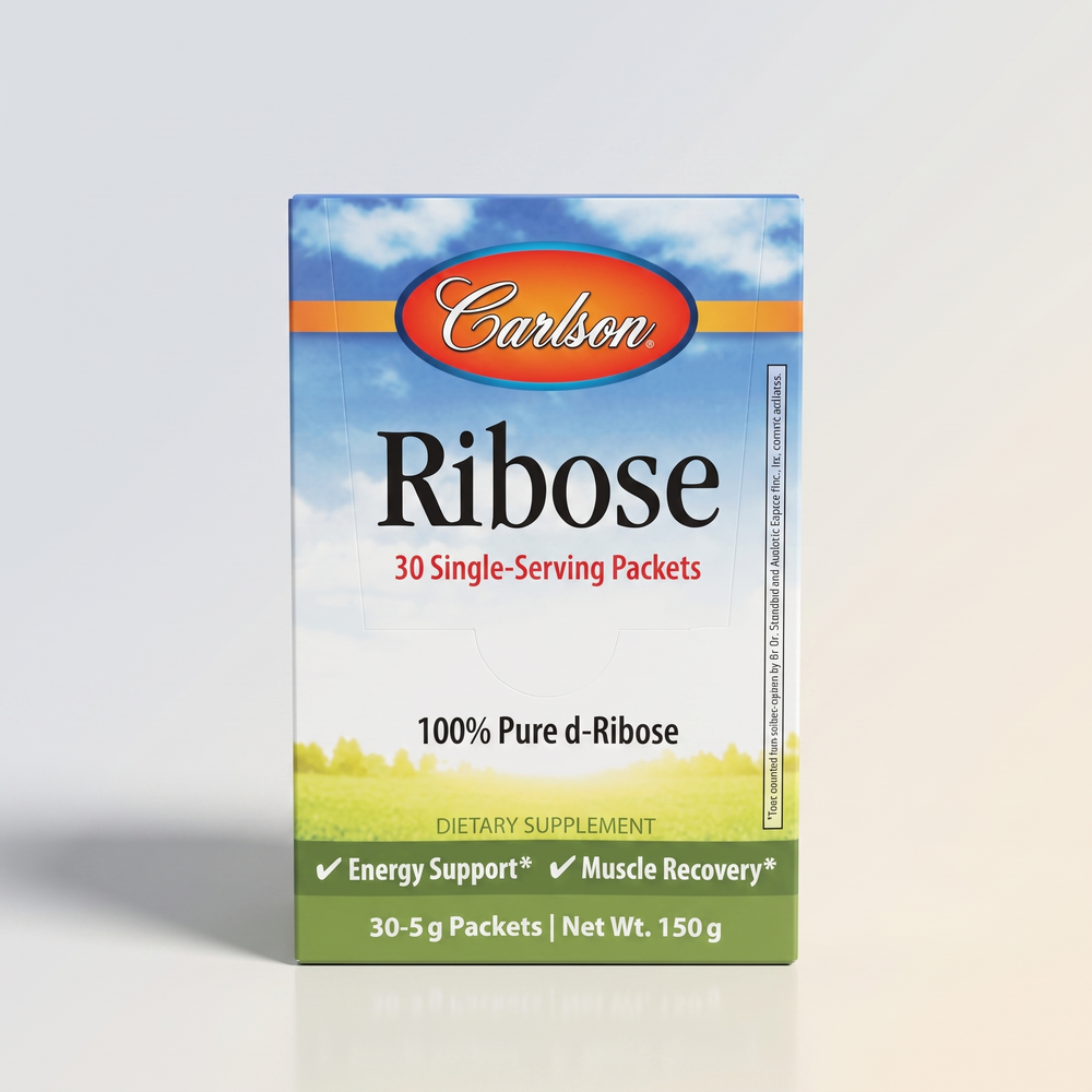 C6, Ribose 5 g, Carlson Labs