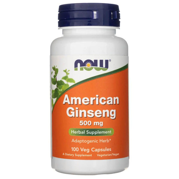 H3, NOW American Ginseng 500mg