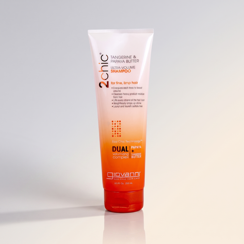 Papaya and Tangerine Shampoo, 8.5 FZ, Giovanni 2chic®