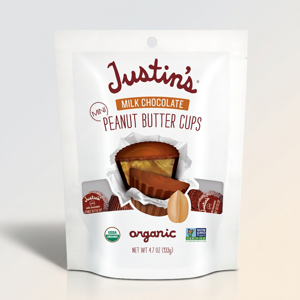 MIni Milk Chocolate PB Cups, Justin's
