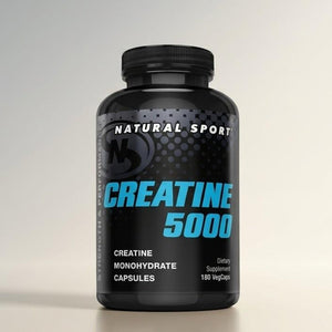B4, Creatine 5000, 180 caps, Natural Sport
