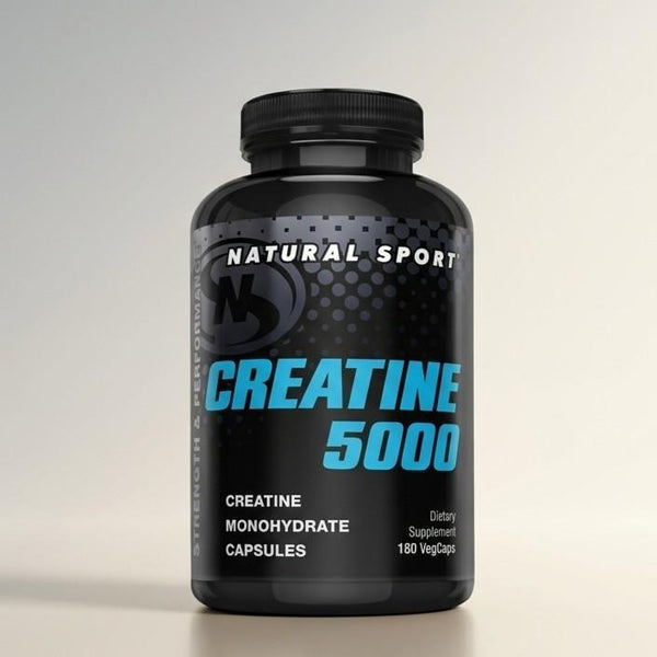 B4, Creatine 5000, 180 caps, Natural Sport