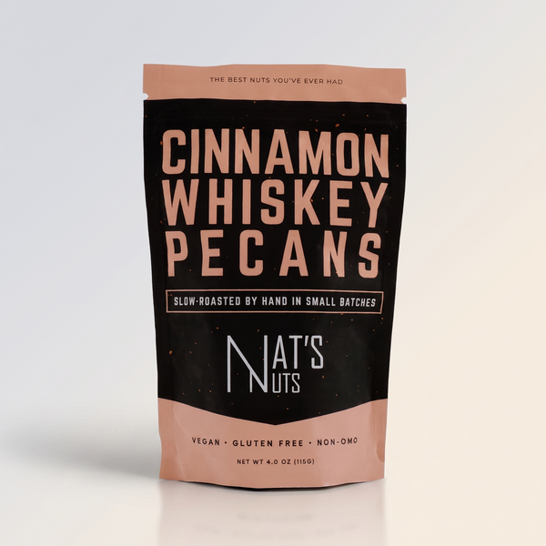 Cinnamon Whiskey Pecans, Nat's Nuts Faire